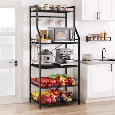 itchen Bakers Rack, Microwave Oven Stand