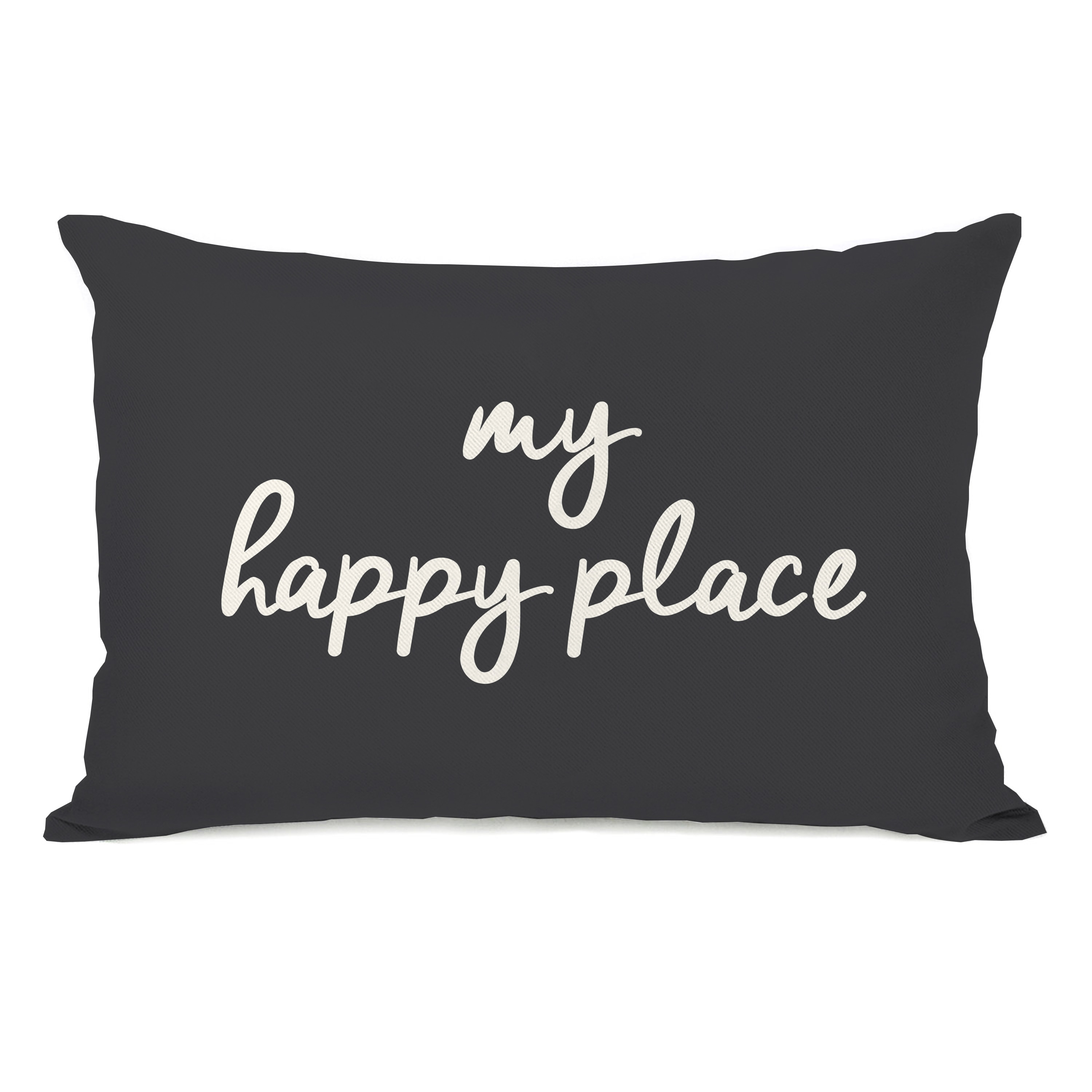 happy place pillow