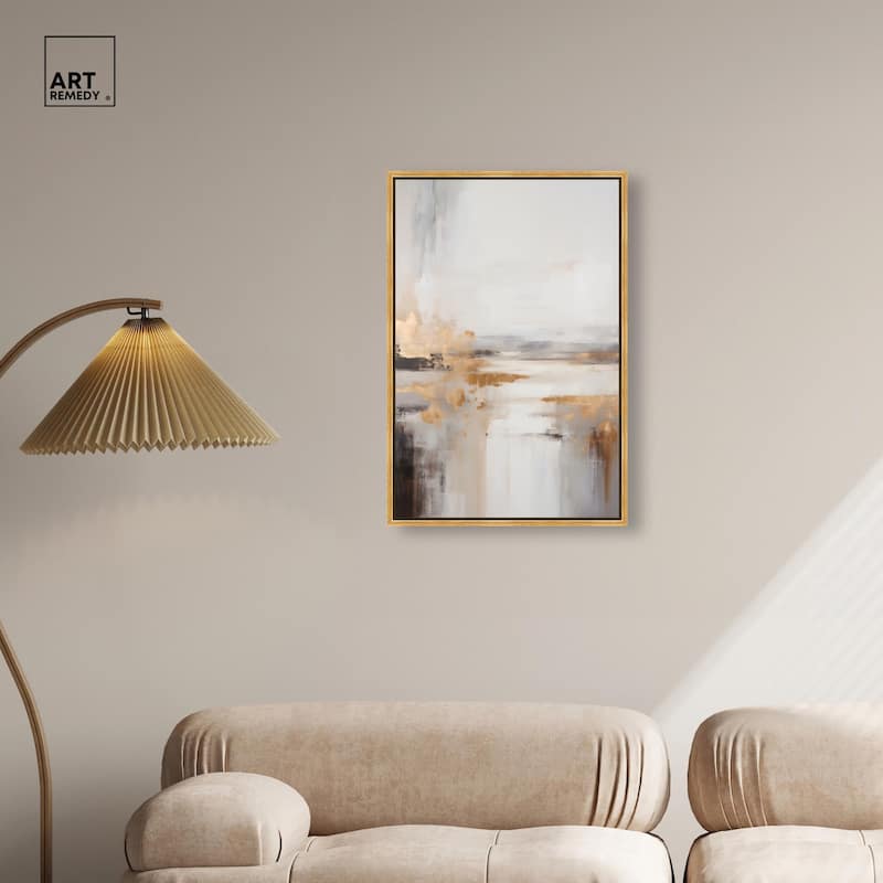 Glistening Stillness II Canvas by Art Remedy