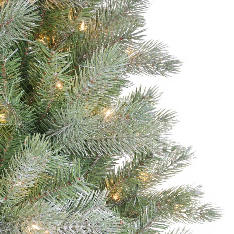 7.5ft Pre-lit Colchester Pine, 2336 Branch Tips, 500 Multi-color LED Lights