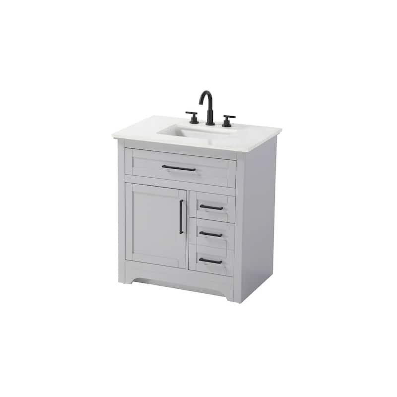 Nathaniel Single Bathroom Vanity (32-42 inch)