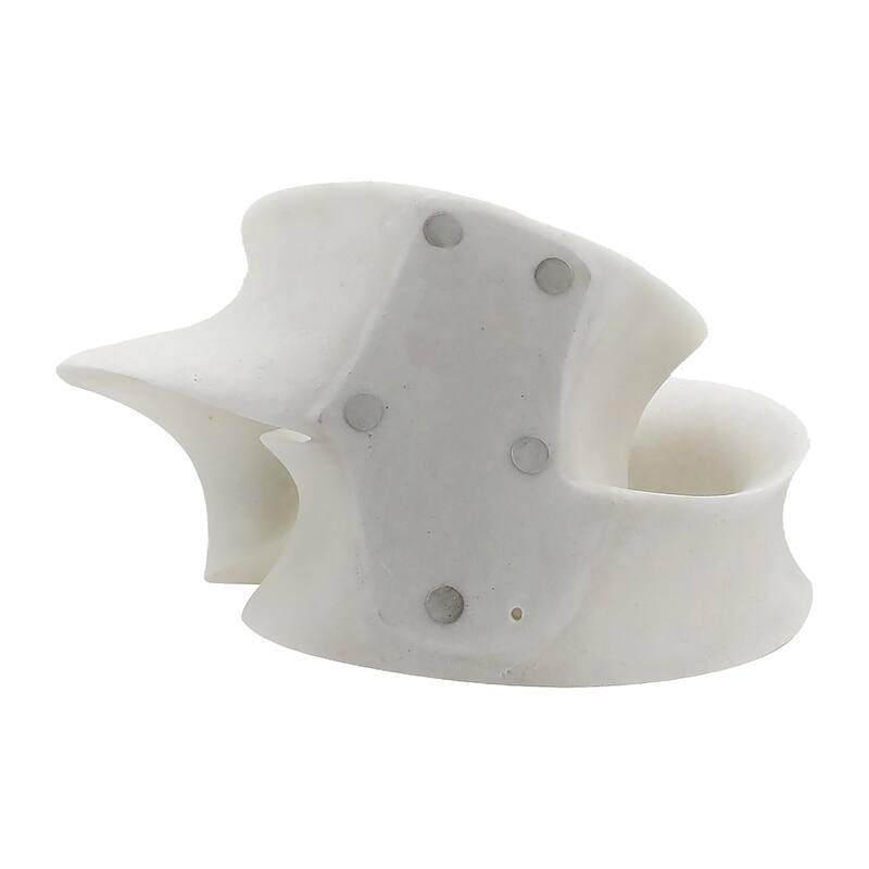 Sagebrook Home's 20-inch Quixotic Statuary - White Resin Decorative Object That Inspires and Transforms Home Decor