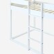 preview thumbnail 31 of 39, Twin Over Twin Bunk Bed Wood Bed with Tent
