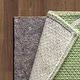preview thumbnail 2 of 16, Unique Loom Uni-Luxe Anti-slip 1/4-inch Rug Pad - Grey