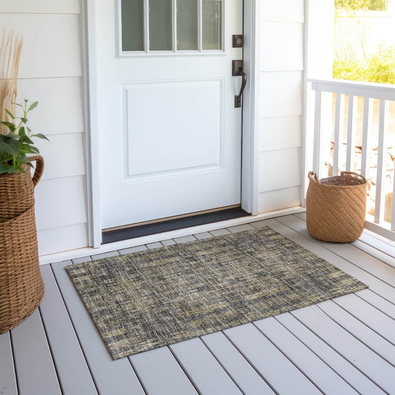 Machine Washable Indoor/ Outdoor Chantille Moroccan Boho Rug