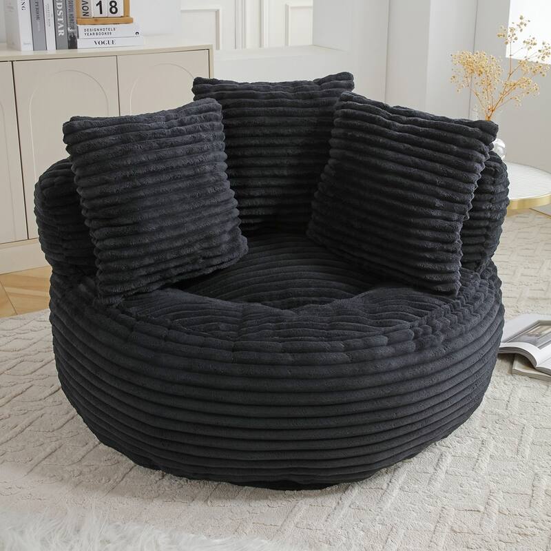 Oversized High Back Bean Bag Couch Chair Living Room Bedroom Office