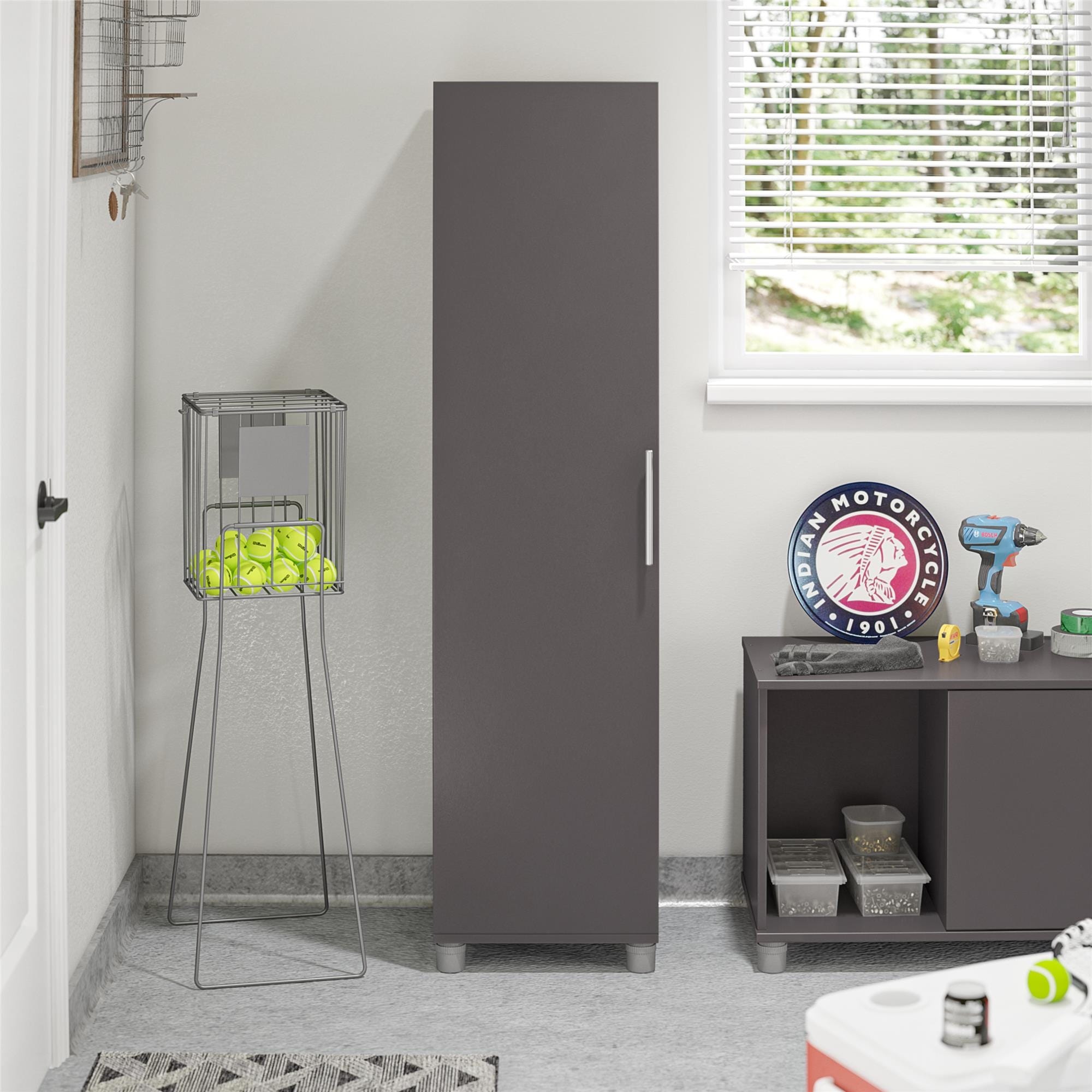 60 inch shop tall storage cabinet