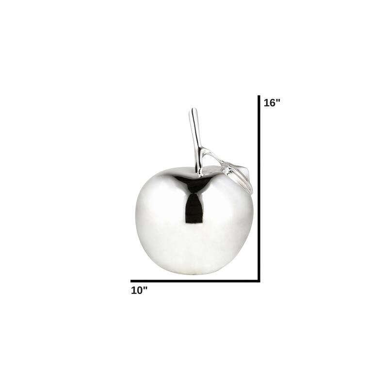 Finesse Decor- Resin Apple Sculpture - N/A