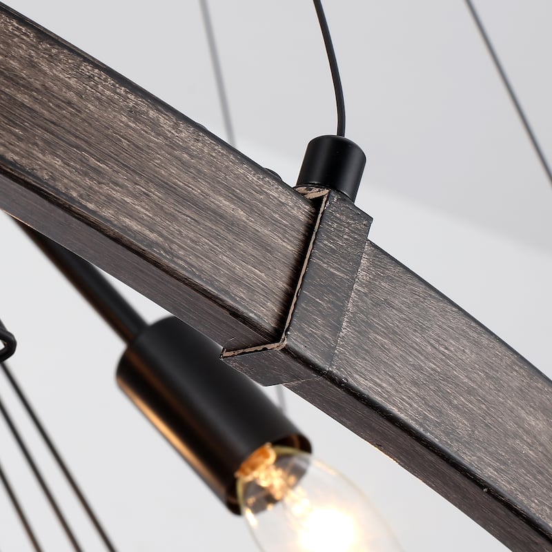 9-Light Candlestick Sputnik Foyer Chandelier Lighting Modern Linear Chandelier for Dining Room Kitchen Island