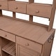 preview thumbnail 6 of 17, 65.7'' H Tall Garden Potting Bench Table with Hutch Patio Storage Workstation for Mudroom Doorway