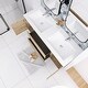 preview thumbnail 138 of 148, Floating Bathroom Vanity with Integrated Resin Top