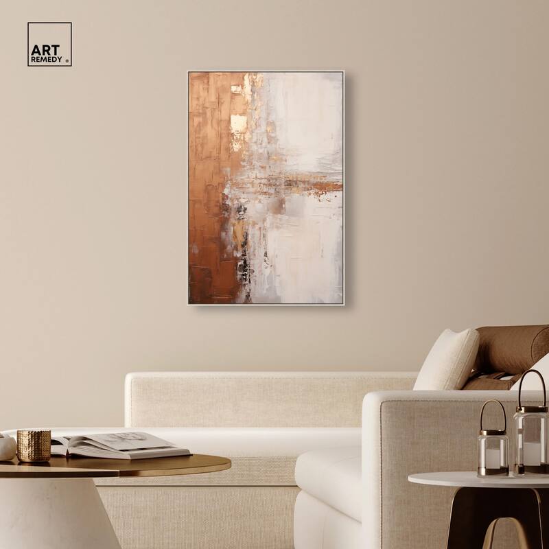 Burnished Memory Canvas by Art Remedy