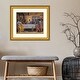 preview thumbnail 6 of 5, Framed Art Print 'Last Supper' by Sarah Jenkins 30 x 25-inch