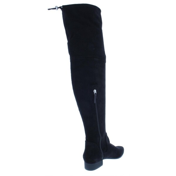 almond toe over the knee boots