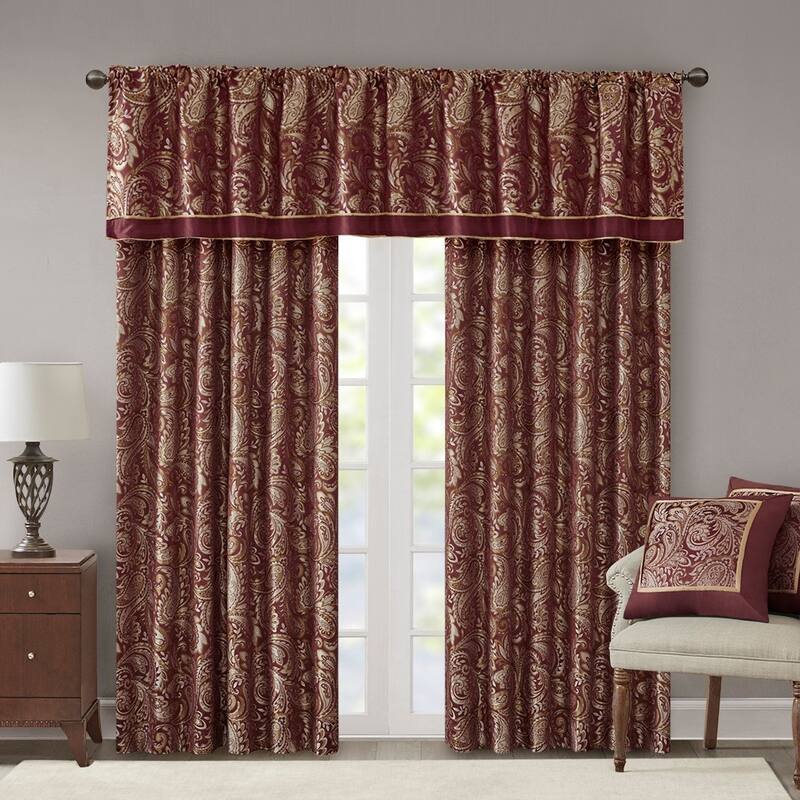 Jacquard Curtain Panel
