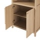 preview thumbnail 19 of 40, Middlebrook Designs 3 Shelf Open Arched Bookcase Cabinet