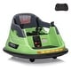preview thumbnail 15 of 26, Electric Ride on Toddler Bumper Car, 12V Kids Bumper Car with Remote Control Green