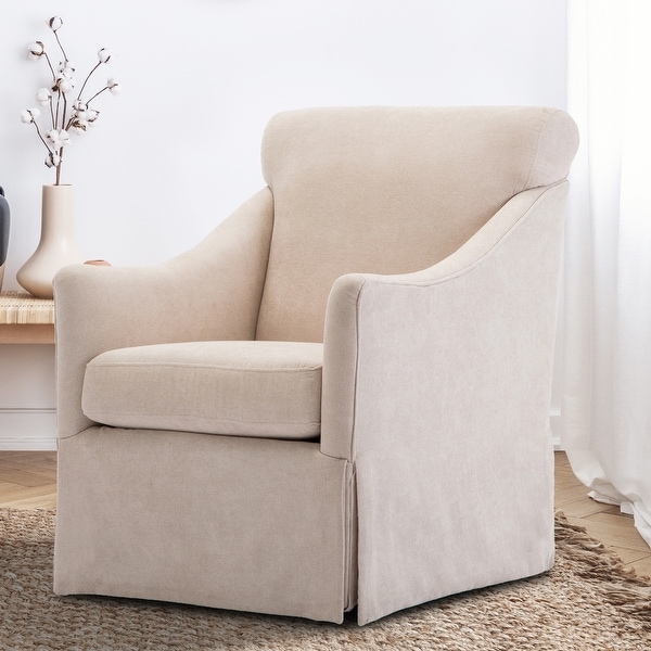 Gladis Skirted Swivel Chair by Greyson Living - See Product Description. Opens flyout.