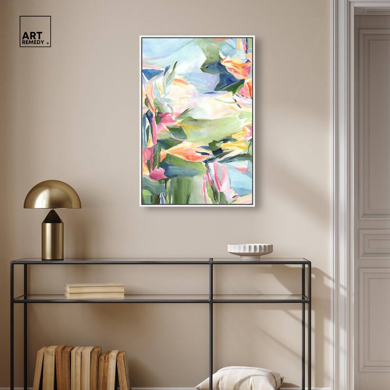 Sunkissed Garden Canvas by Art Remedy