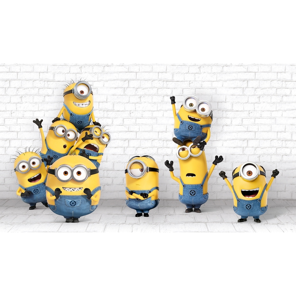 Minions Making Mischief Peel and Stick Mural