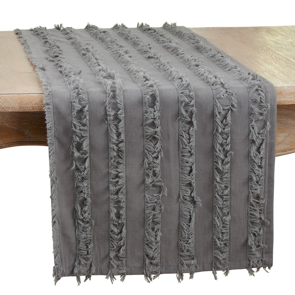 Rustic Linen Napkins with Large Fringe Edges (Set of 4) - On Sale - Bed  Bath & Beyond - 22735774