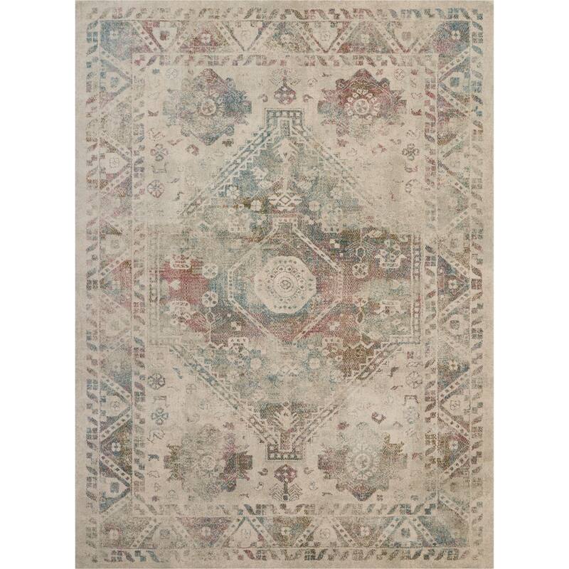 Nourison Fusion Vintage Distressed Area Rug