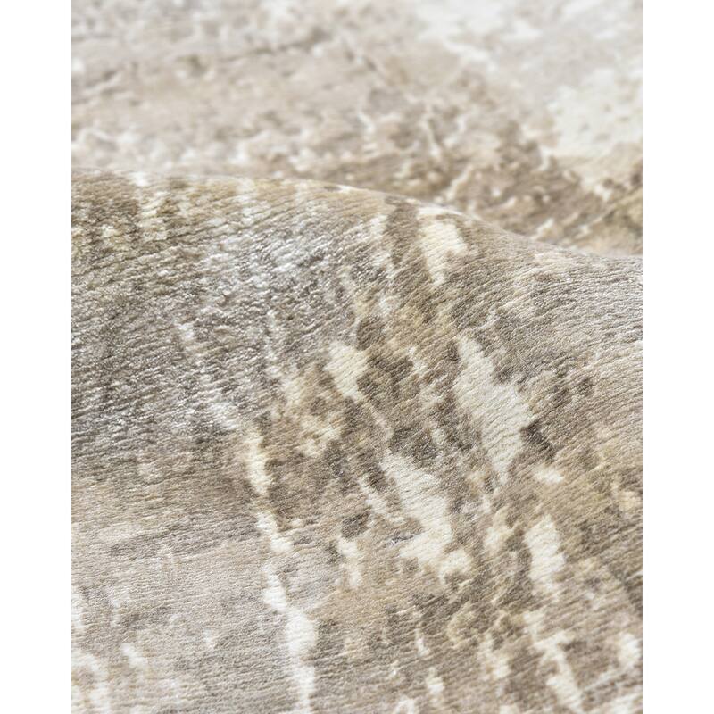 Overton Handmade Modern Contemporary Abstract Area Rug