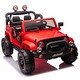 preview thumbnail 35 of 47, Kids' 24V Electric Ride-On Car, High-Low Speed, Pull Rod Design, Multimedia Player, and Rear Suspension System