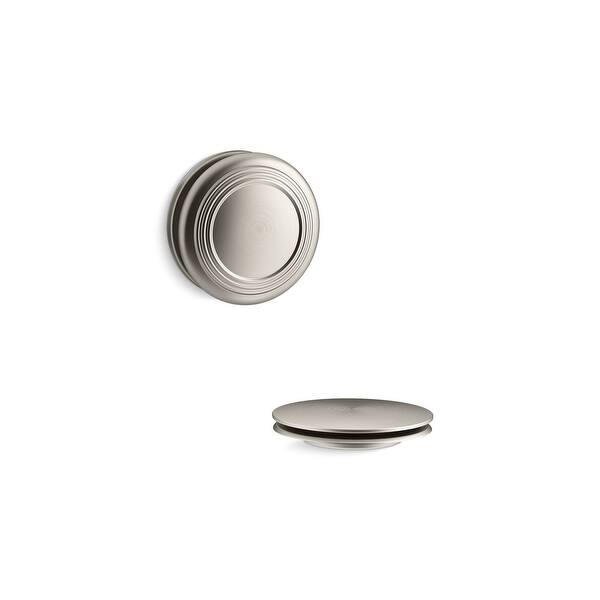 Kohler Pureflo™ Traditional Push Button Bath Drain Trim Vibrant Brushed ...