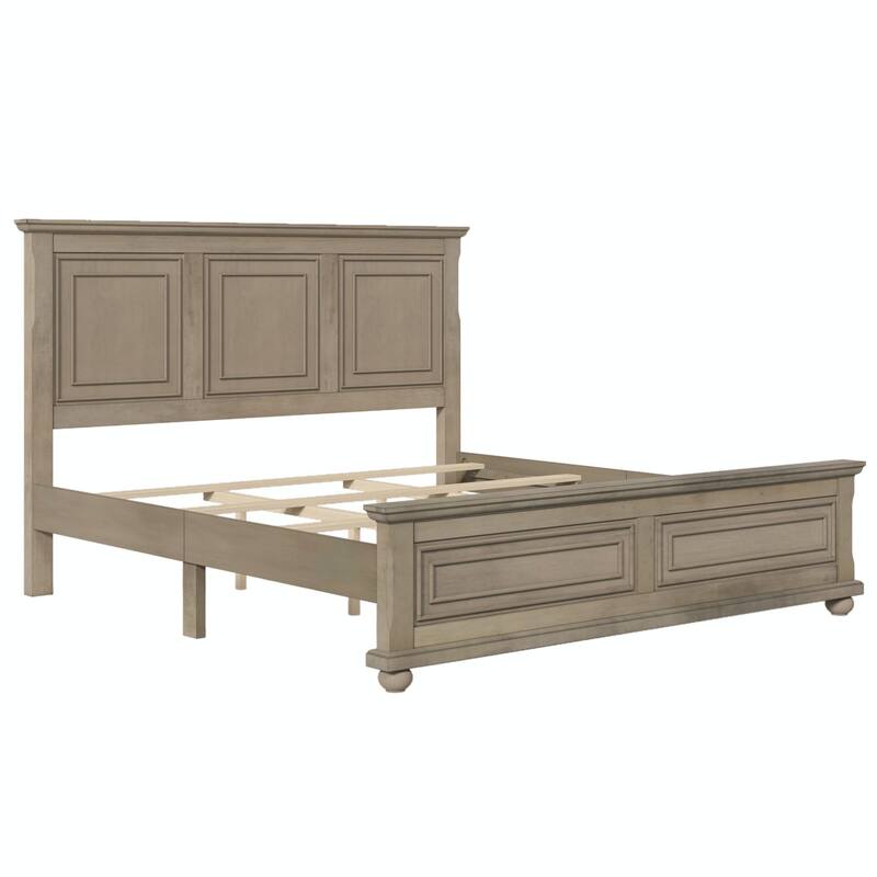 Vintage Pinewood Bed in Traditional Town and Country Style