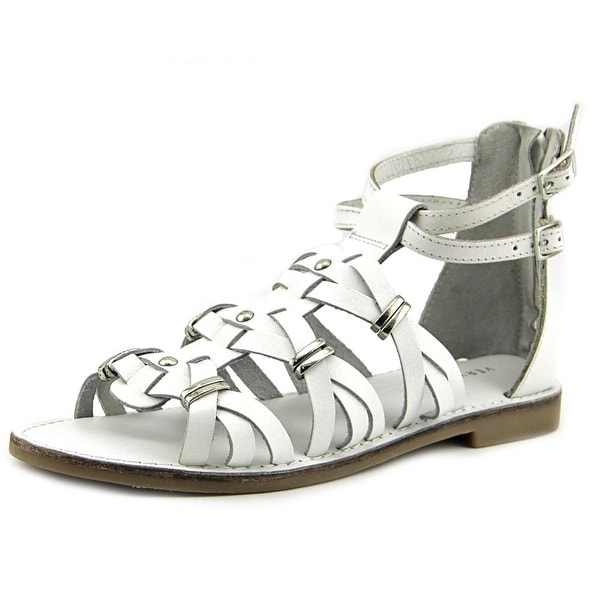 Very Volatile Roman Women Open Toe Leather Gladiator Sandal