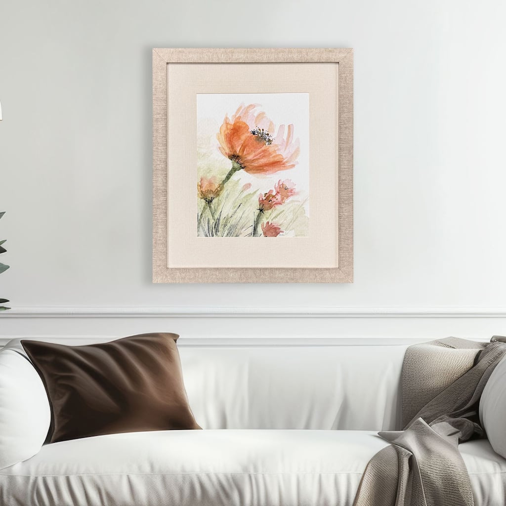Paragon Perfect Poppies I Framed Art