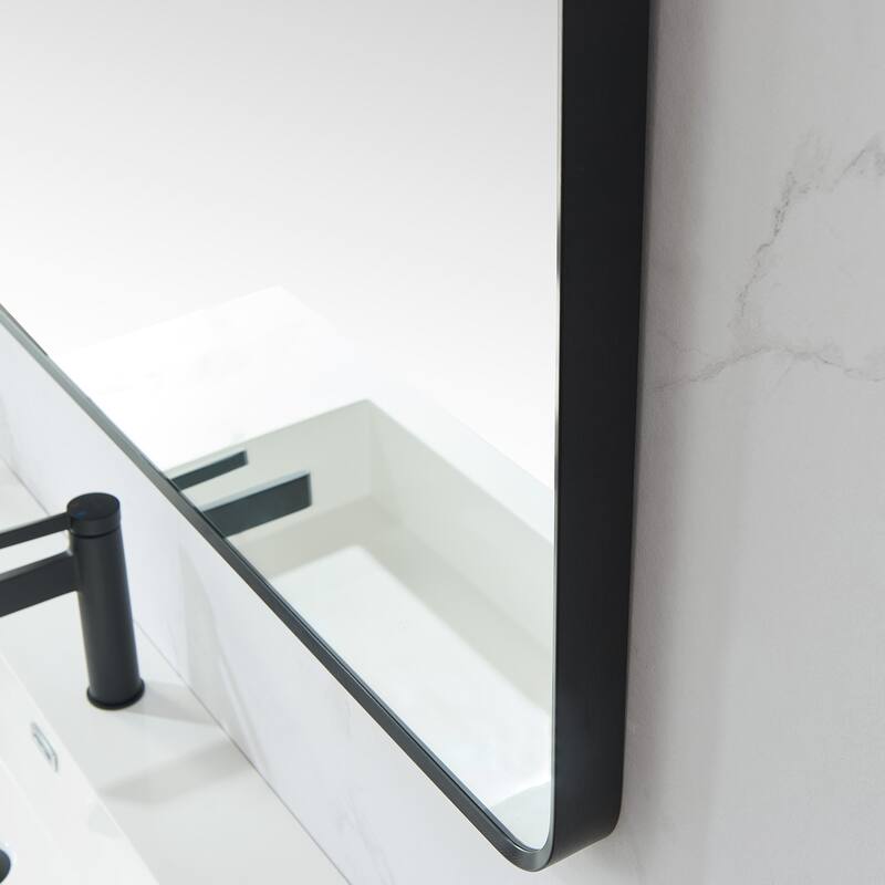 Mutriku Rectangle Aluminum Framed Wall Mount Mirror