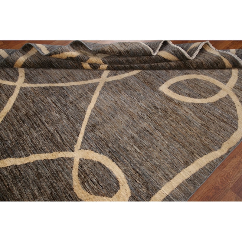 Gabbeh Kashkoli Area Rug Handmade Wool Carpet - 5'11"x 9'2"