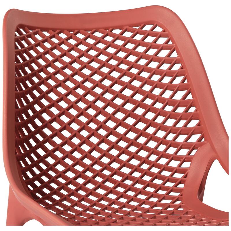 Frond and Form 4-Person Outdoor Square Dining Set