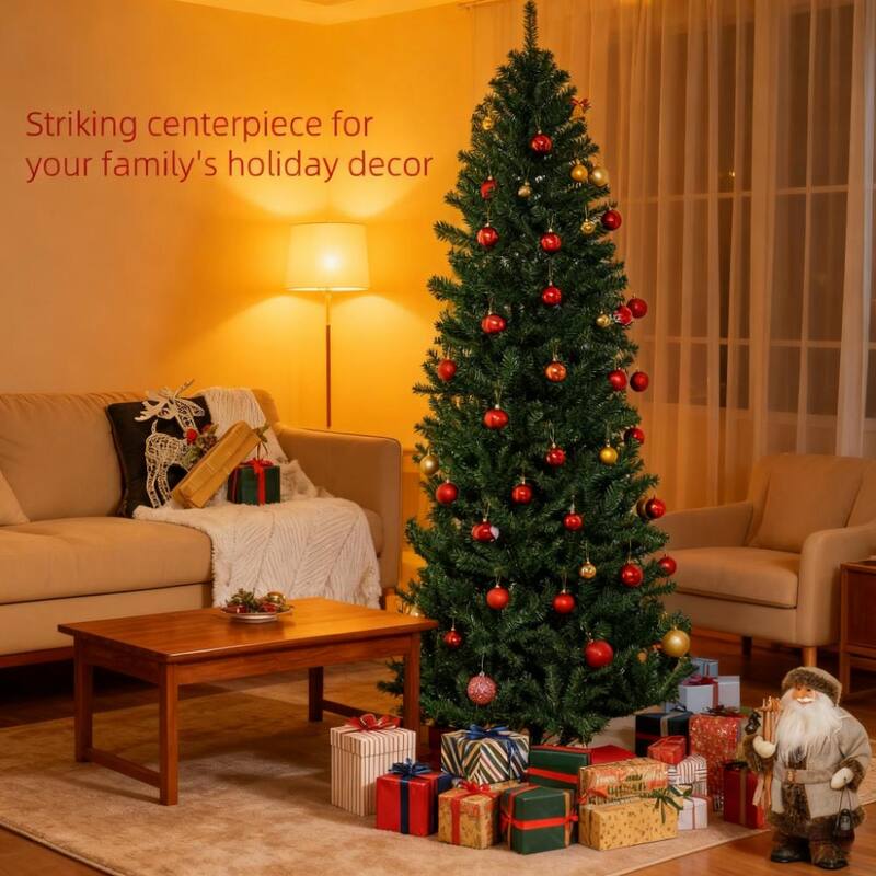 Xmas Tree,Artificial Christmas Tree,with Realistic Branch Tips for Indoor, Home, Holiday - Green