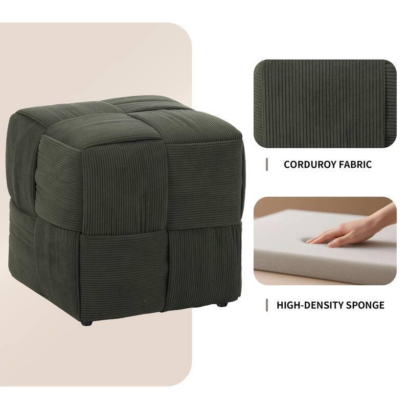 Ottoman Foot Rest Soft and Comfortable Ottoman