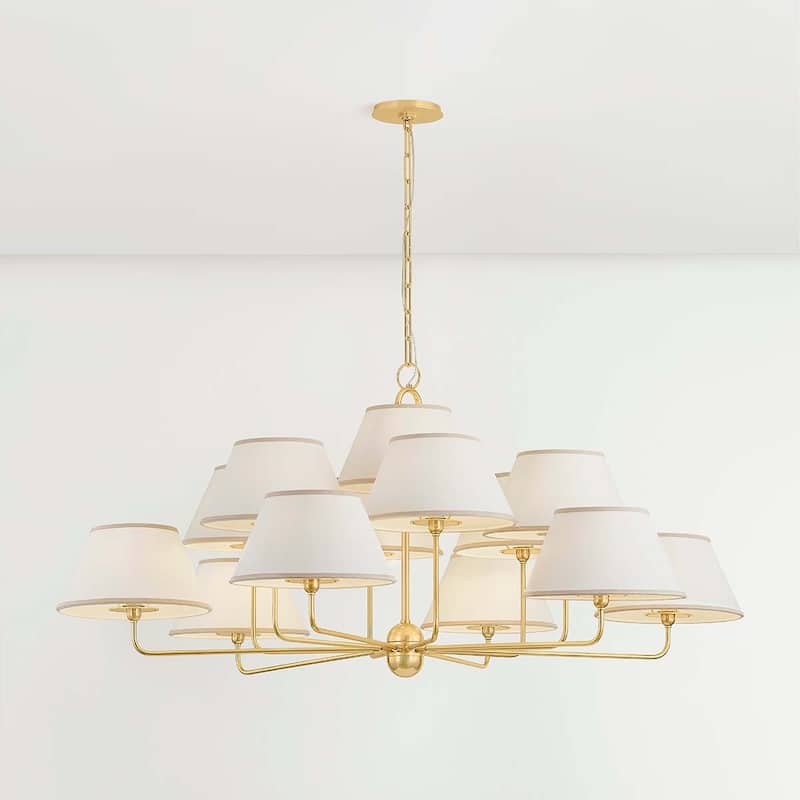 Hudson Valley Lighting 7413 Durland 13 Light 55" Wide Chandelier with
