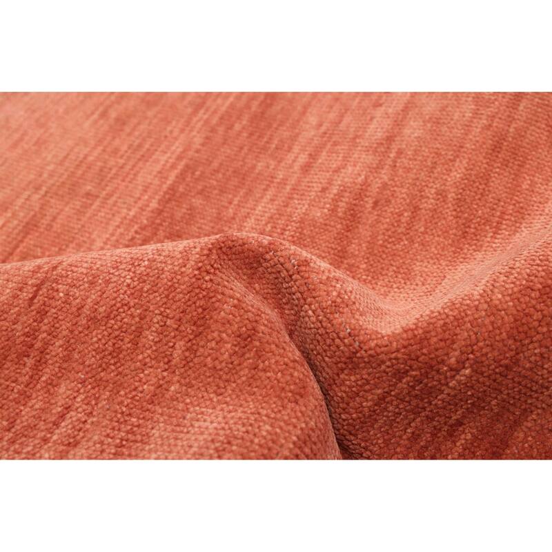 ECARPETGALLERY Hand-knotted Pak Finest Gabbeh Copper Wool Rug - 10'0 x 14'1