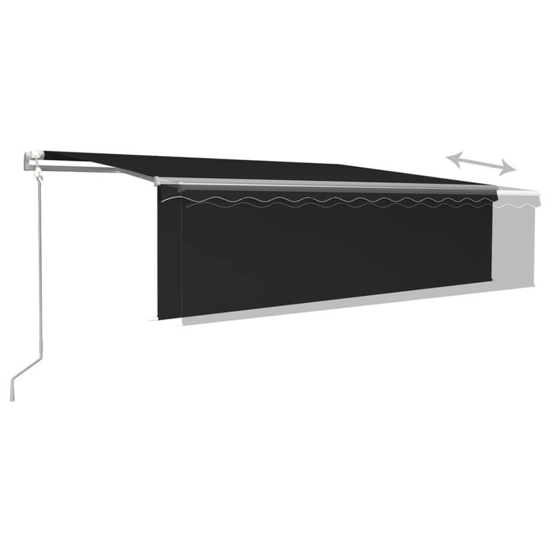vidaXL Electric Awning Retractable Canopy Sunshade Shelter for Garden Porch