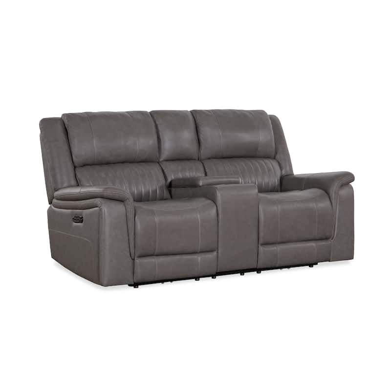 Palmer Top Grain Italian Leather Sofa & Loveseat Set