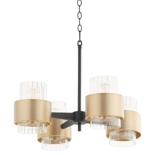 Quorum International 683-4-80 Epsilon 4 Light 25" Wide Chandelier