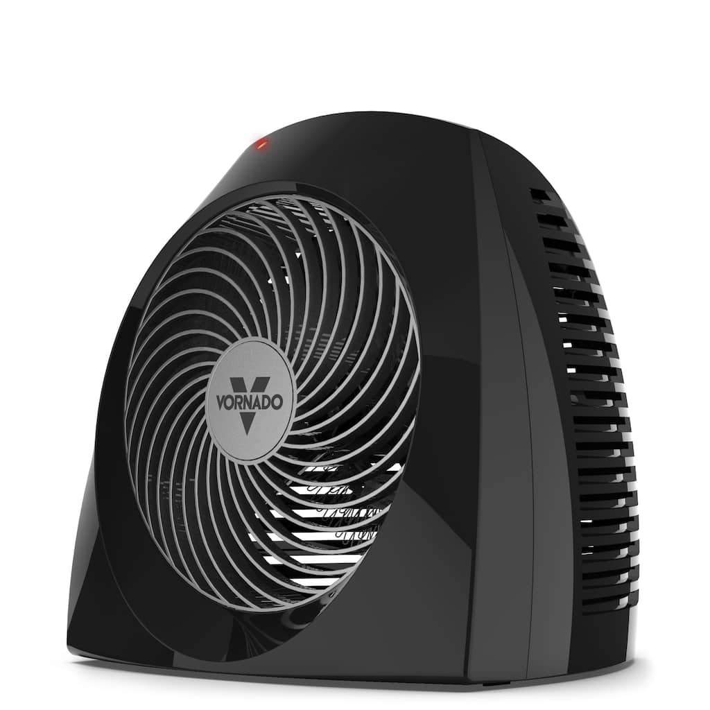 VH240 1500-Watts Black Indoor Electric Fan Space Heater with Advanced Safety Features