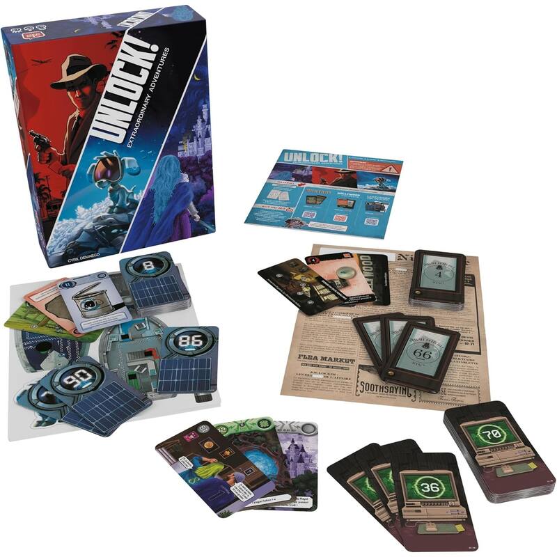 Unlock 11, Extraordinary Adventure Card Game, 1-6 Players, Age 10 plus