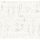 preview thumbnail 2 of 2, Seabrook Designs Theobald Calligraphy Unpasted Wallpaper 27 in. W x 27 ft. L - Ivory & Metallic Smoke