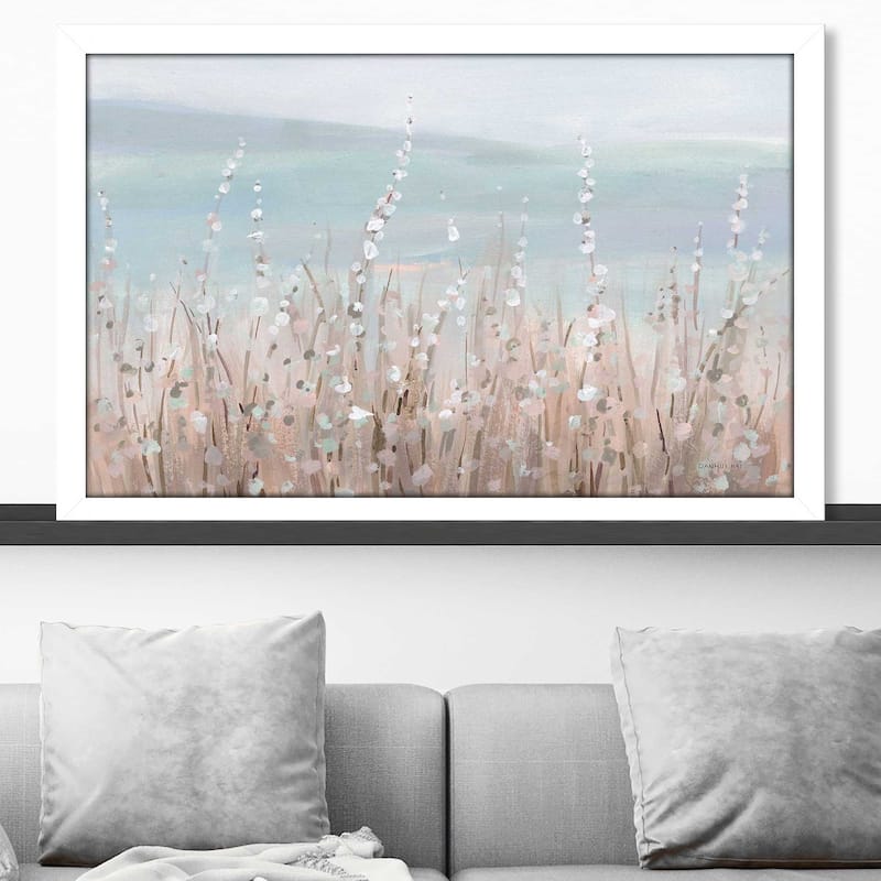 "Coastal Morning Blooms" Print on Acrylic