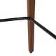 preview thumbnail 40 of 60, Glitzhome Industrial Modern Adjustable Bar Table Rustic Steel 3-Piece Pub Sets