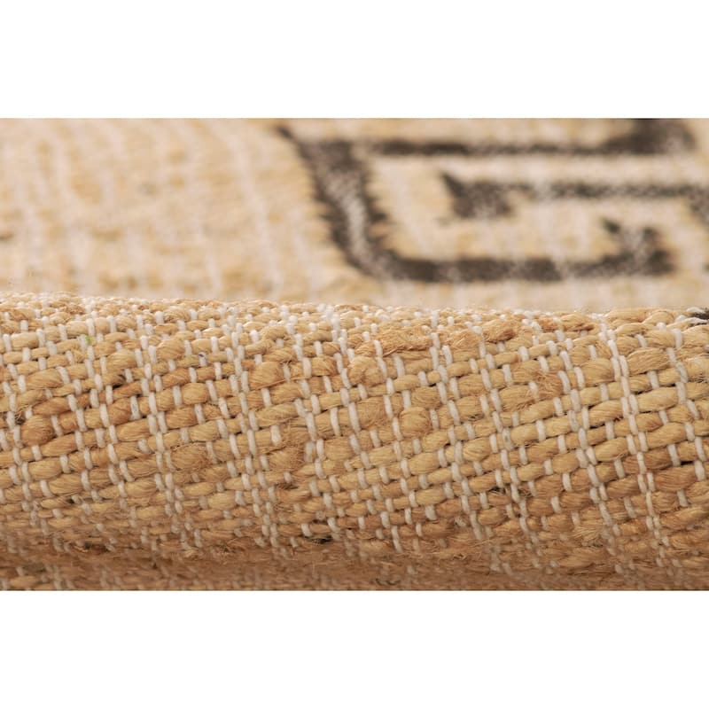 Erin Gates by Momeni Orchard Greek Key Hand Woven Wool and Jute Area Rug