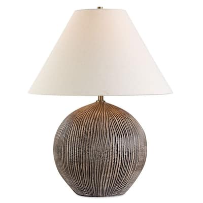 Uttermost Sayre Dark Brown Table Lamp - N/A