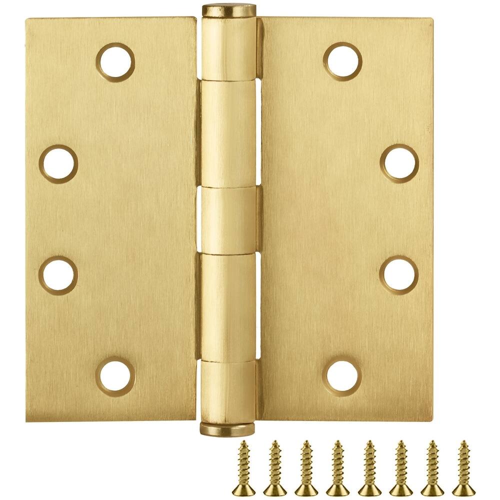 Design House 189878 4-1/2" x 4-1/2" Plain Bearing Square Corner